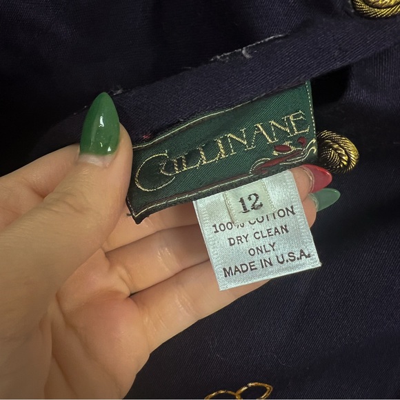 Cullinane dark navy equestrian horses skirt - Picture 7 of 9